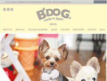 Tablet Screenshot of dogjewelrybdog.com